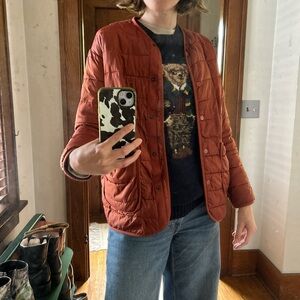 Women's Quilted Jacket in Rust by Everlane